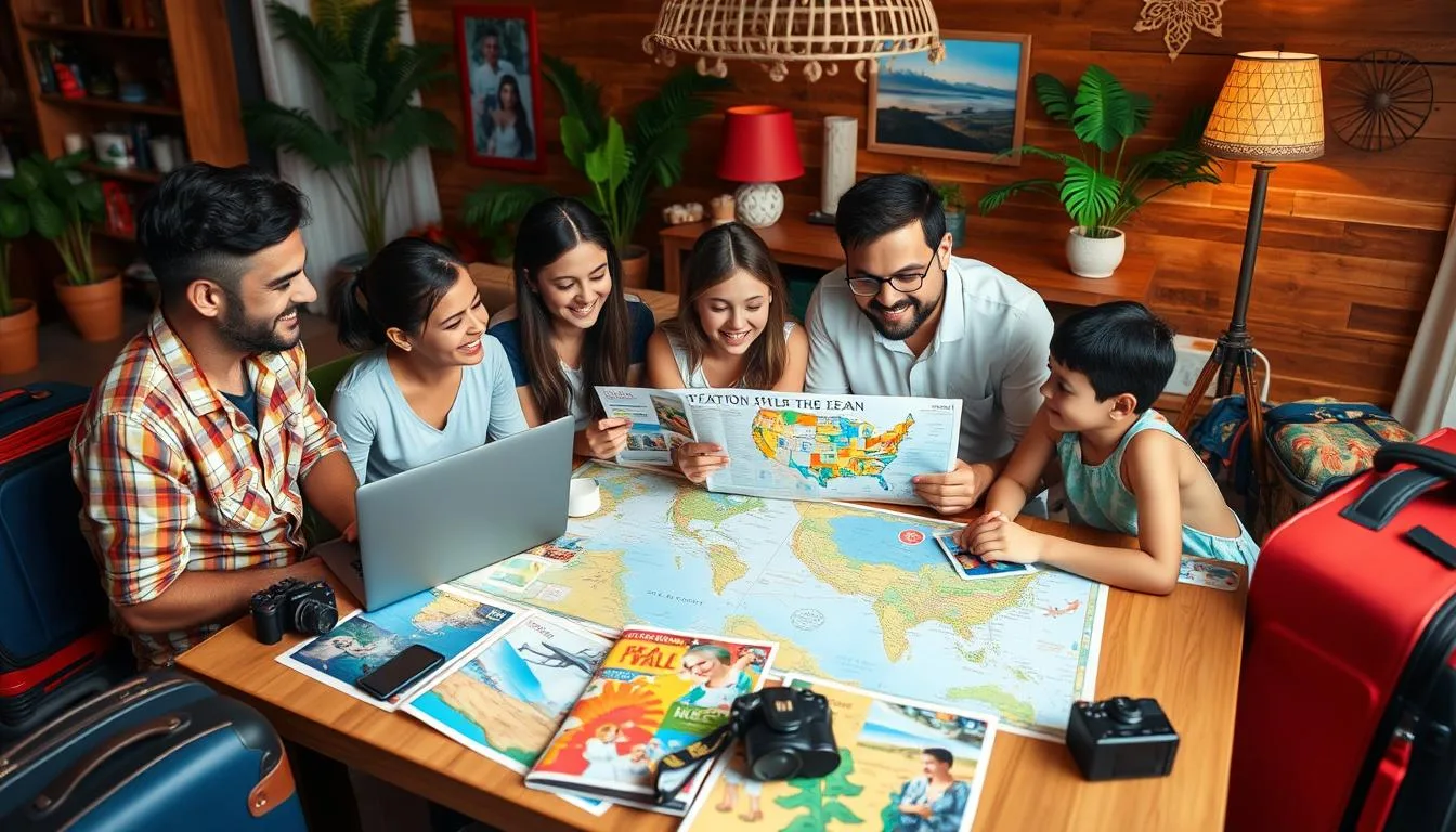 Family vacations planning tips