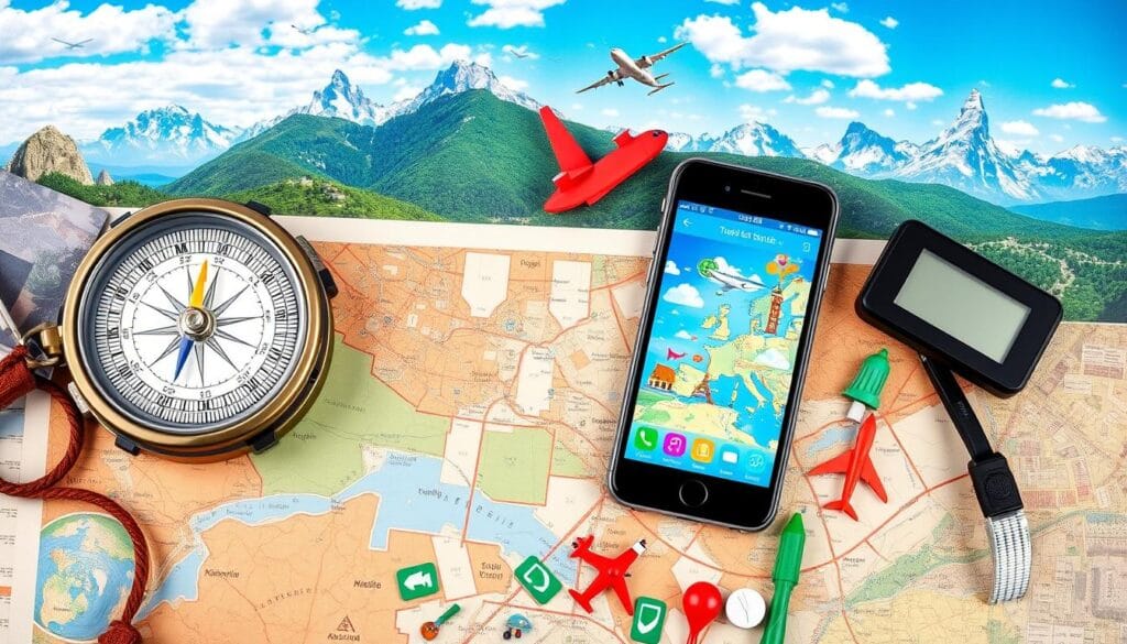 navigation aids for travel guides